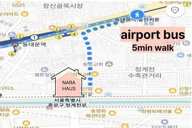 Apartamento Nara Haus Seúl Corea del Sur